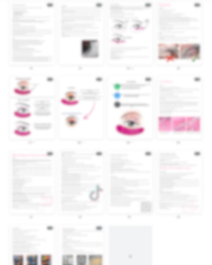 Ebook - Le guide d’une parfaite Lash Tech