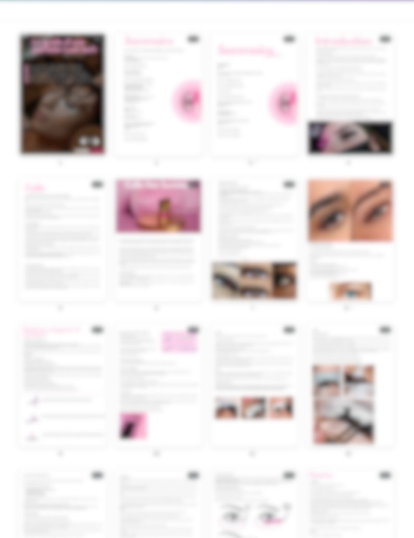 Ebook - Le guide d’une parfaite Lash Tech