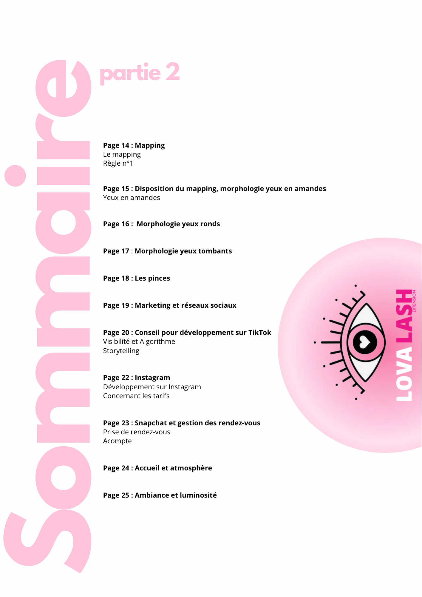 Ebook - Le guide d’une parfaite Lash Tech