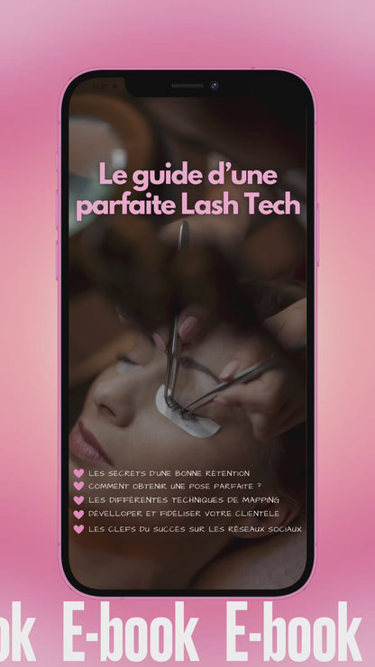Ebook - Le guide d’une parfaite Lash Tech